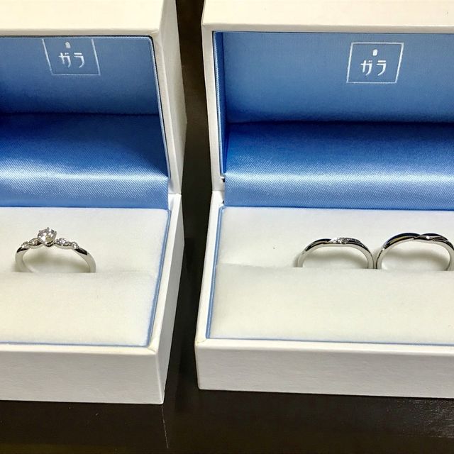 【GALA JEWELRY(ガラジュエリー)の口コミ】 品質:
vvs,4c,カラーd。とにかく輝きがよく石も小さすぎない。

デザイン:…