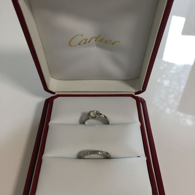 【カルティエ(Cartier)の口コミ】 結婚指輪はカルティエ、ティファニー、ブルガリの３店で悩んでいましたが…