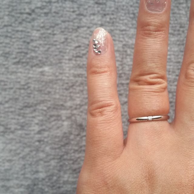 【アイプリモ(I-PRIMO)の口コミ】 もともと買う予定がなかった指輪でしたが、急遽結婚式を挙げることになっ…