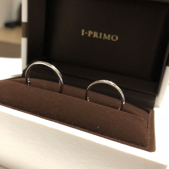 【アイプリモ(I-PRIMO)の口コミ】 シンプルなデザインで歳を重ねてもつけていられるような指輪を考えていて…