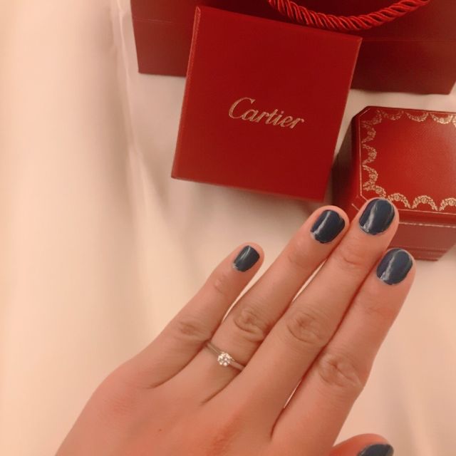 【カルティエ(Cartier)の口コミ】 奥さんが憧れのブランドということは聞いていたので、こういう機会がない…