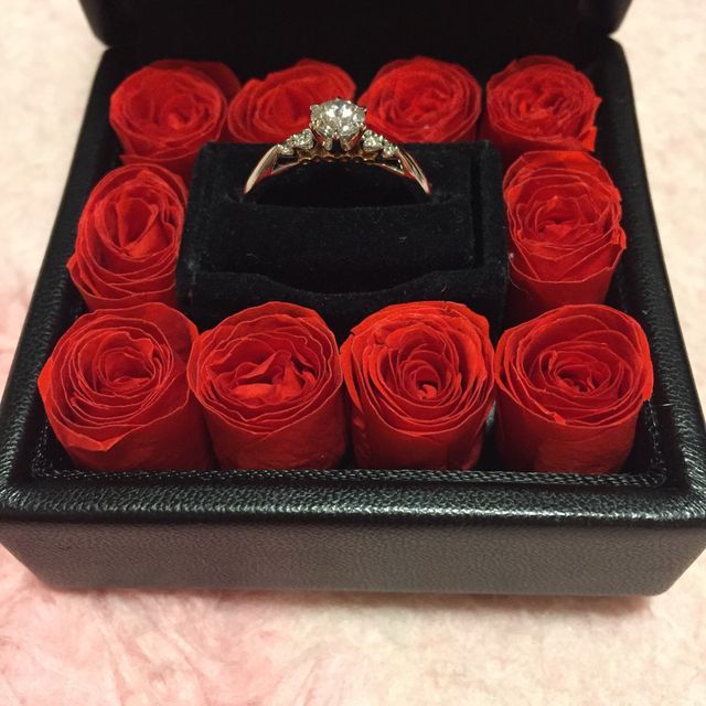 【エクセルコダイヤモンド(EXELCO DIAMOND)の口コミ】 自分の指にはめたときに一番しっくりいき、彼も同じ思いだったことが決め…