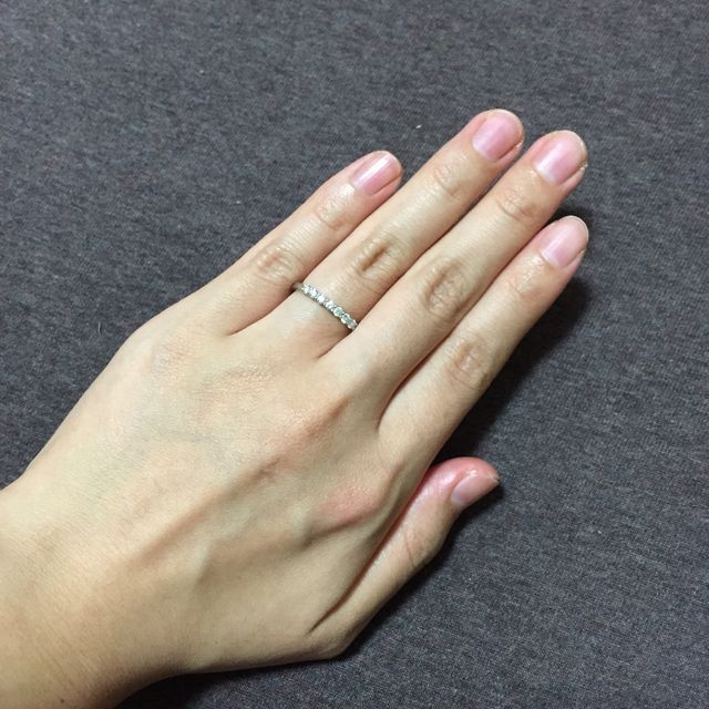 【STAR JEWELRY(スタージュエリー)の口コミ】 付けてみたときに、私の指と、指輪のデザインとの相性が良いと感じました…