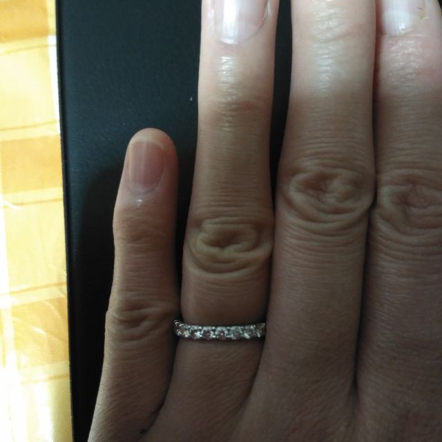 【TASAKI(タサキ)の口コミ】 ずっとダイヤモンドの指輪に憧れていて付けるのならダイヤモンドが入って…