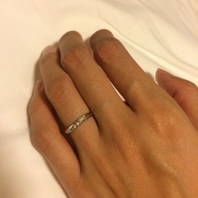 【アイプリモ(I-PRIMO)の口コミ】 プレゼントしてもらったエンゲージリングと重ね付けしたいと思っていたの…