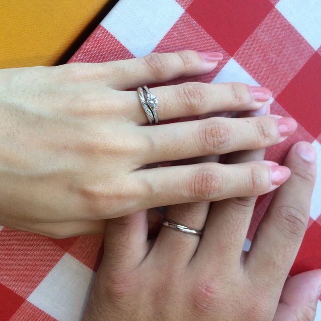 【アイプリモ(I-PRIMO)の口コミ】 プレゼントしてもらったエンゲージリングと重ね付けしたいと思っていたの…