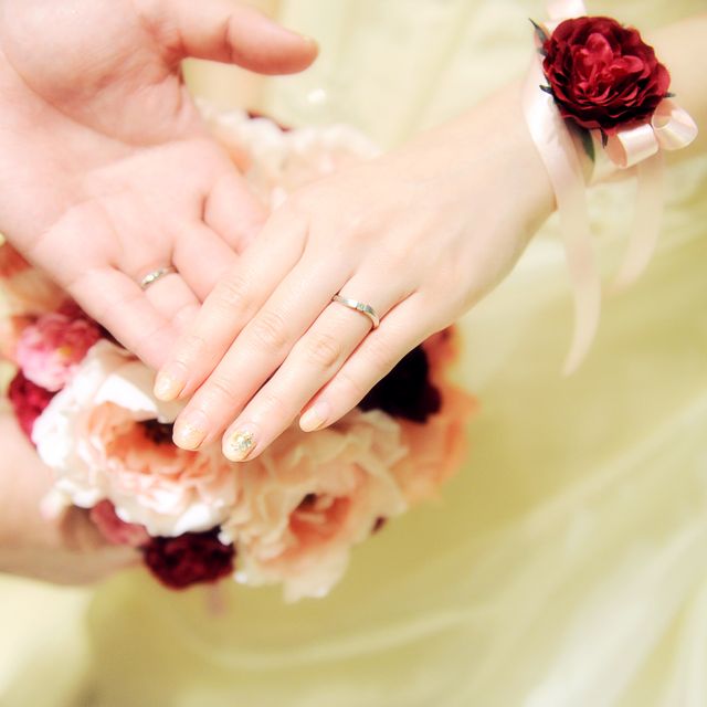 【ギンザタナカブライダル(GINZA TANAKA BRIDAL)の口コミ】 私の希望は普段使いしやすい物、旦那さんの希望は女性用にはきちんとダイ…