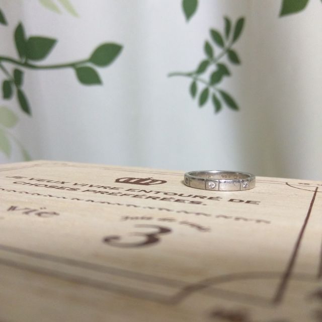 【EYE JEWELRY UMAKI(アイジュエリー ウマキ)の口コミ】 他に検討しているものもあったが、デザインよりも指輪の裏に刻印して欲し…