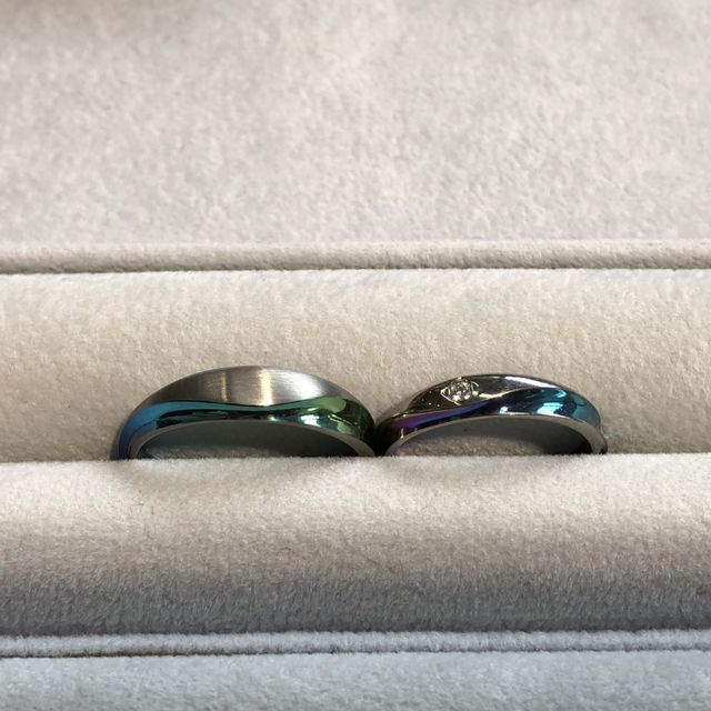 【SORA(ソラ)の口コミ】 結婚指輪はプロポーズを受けたその日に買いに行ったのですが、ふたりでゼ…