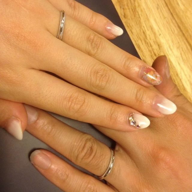 【ヴァンドーム青山(VENDOME AOYAMA)の口コミ】 結婚指輪はこれから長く身に着けられるように、できるだけシンプルなデザ…