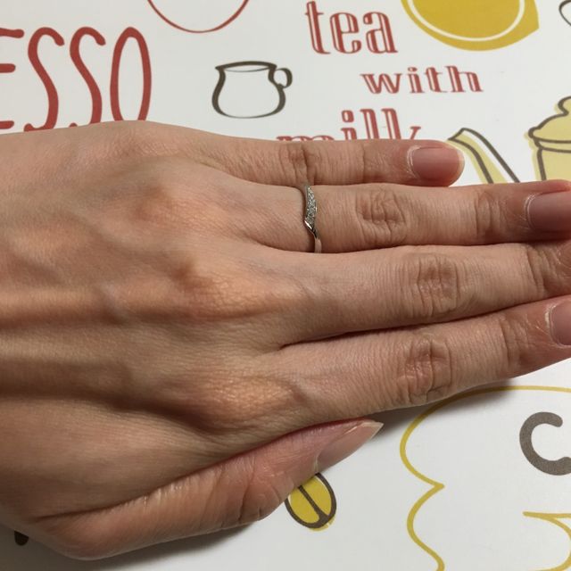 【4℃ BRIDAL(ヨンドシーブライダル)の口コミ】 指輪を購入するなら絶対に4℃がいいと心に決めていました。他のブランドも…