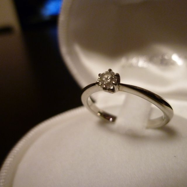 【TRECENTI(トレセンテ)の口コミ】 あまり派手なものは好みでないため、シンプルなデザインのものをと主人が…