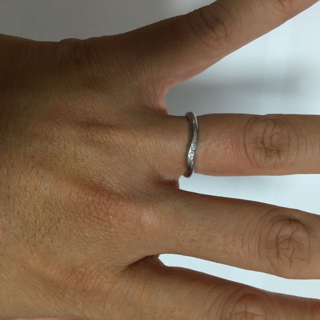 【STAR JEWELRY(スタージュエリー)の口コミ】 結婚前は指輪をつけていなかったので、毎日つけていても違和感のないもの(…