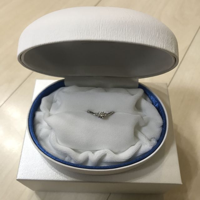 【１／ｆ エフブンノイチの口コミ】 彼からプロポーズリングをもらい、後日一緒に店舗へ行き自分好みのデザイ…
