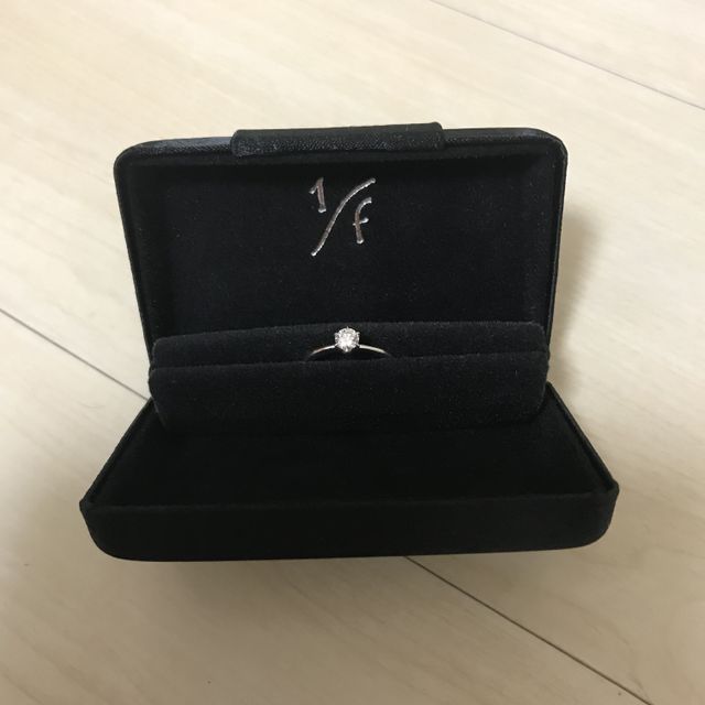 【１／ｆ エフブンノイチの口コミ】 彼からプロポーズリングをもらい、後日一緒に店舗へ行き自分好みのデザイ…