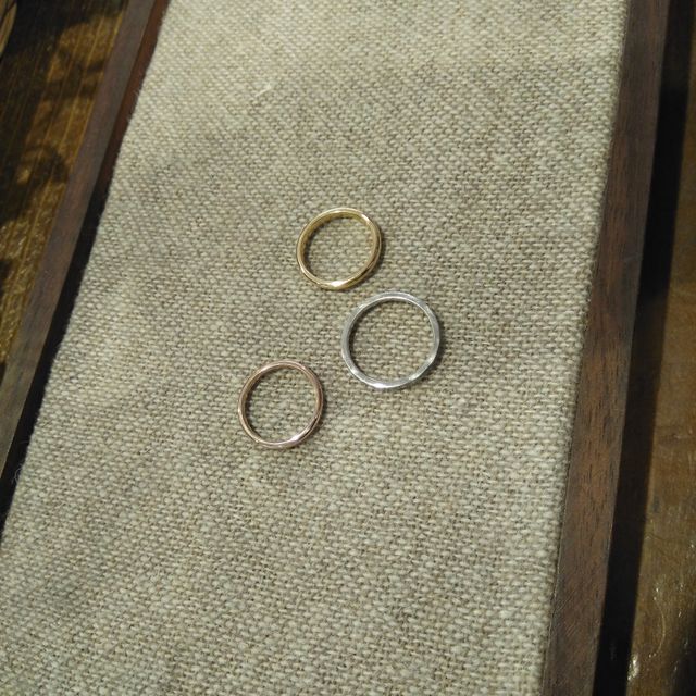 【鎌倉彫金工房の口コミ】 彼がプロポーズしてくれたときに、「一緒に作りに行こう。」と言ってくれ…