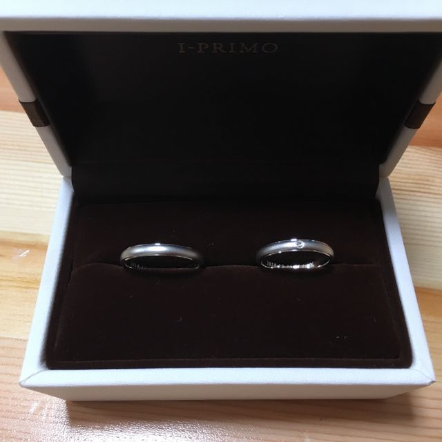 【アイプリモ(I-PRIMO)の口コミ】 指輪の落ち着いていて上品なデザインが気に入りました。また、アフターサ…