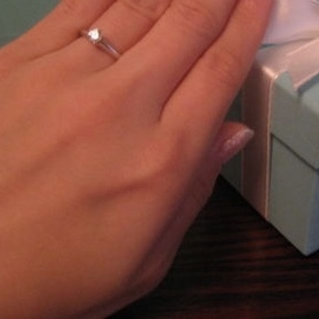 【ティファニー(Tiffany & Co.)の口コミ】 4Cを総合的に見て、バランスの良いものを選びました。その中でもカラット…