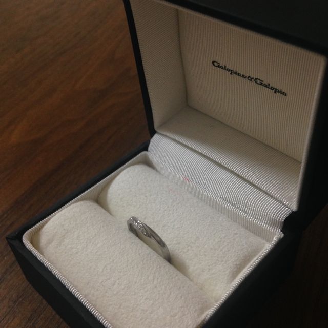 【Galopine & Galopin(ガロピーネガロパン)の口コミ】 VANillAはいろんなブランドの中から夫婦自由に好きな指輪をペアリングとし…