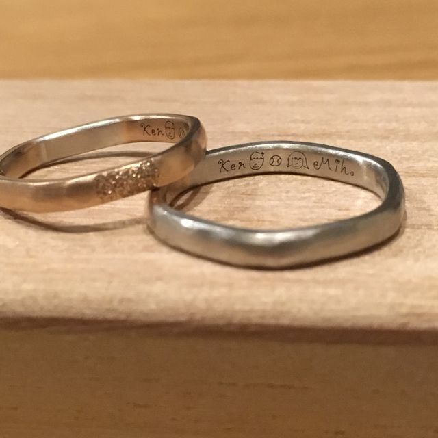 【uchimari(ウチマリ)の口コミ】 自分でロウを切る・削るでデザインを作っていきます。全く初めて、少し不…