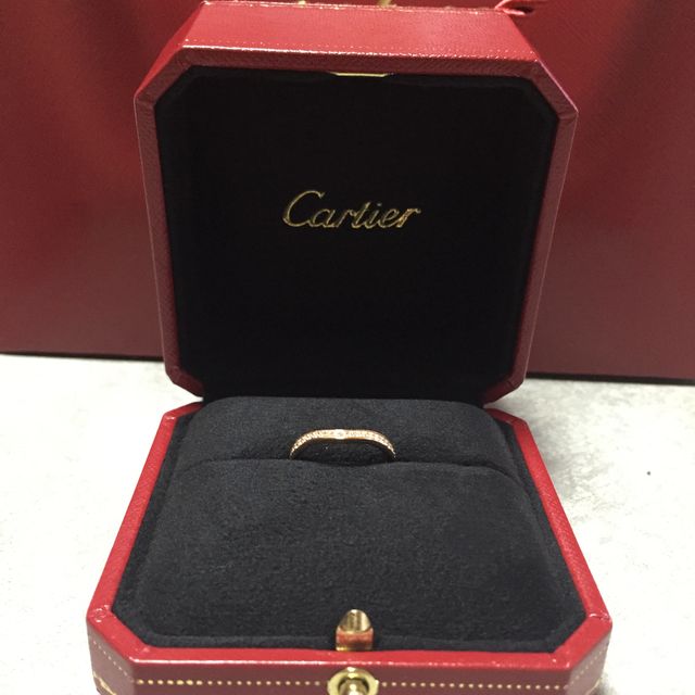 【カルティエ(Cartier)の口コミ】 旦那くんが先に1人で探してくれており、サプライズでお店に連れていかれた…