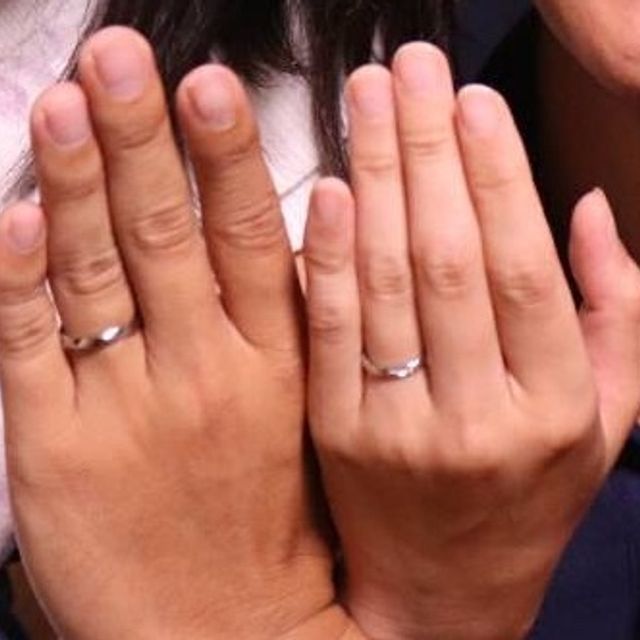 【アイプリモ(I-PRIMO)の口コミ】 初めは、シンプルで細めの、付けて違和感が無く、かつ指が綺麗に見える指…