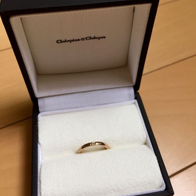 【Galopine & Galopin(ガロピーネガロパン)の口コミ】 華奢で飽きのこないシンプルな指輪を探していました。
色は肌馴染みの良い…