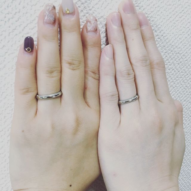 【ティファニー(Tiffany & Co.)の口コミ】 結婚指輪はシンプルなものにしないと飽きが来てしまいそうで嫌だったので…