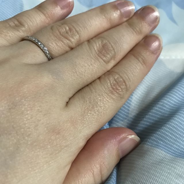 【銀座ダイヤモンドシライシの口コミ】 違う日に何件か探していたんですけどなかなか気に入ったのが見つからなく…