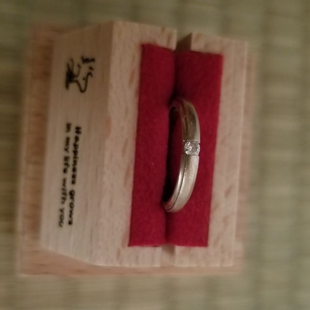 【with Happiness..の口コミ】 二人ともスヌーピーが大好きでまさか結婚指輪があるとは思わず見つけて即…