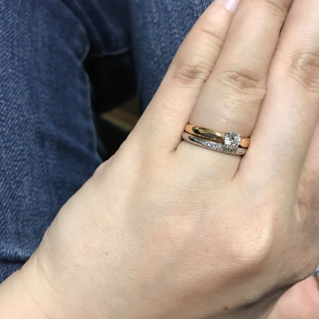 【銀座ダイヤモンドシライシの口コミ】 一生付けていく結婚指輪なのでたくさんの店舗を回りました。婚約指輪がテ…