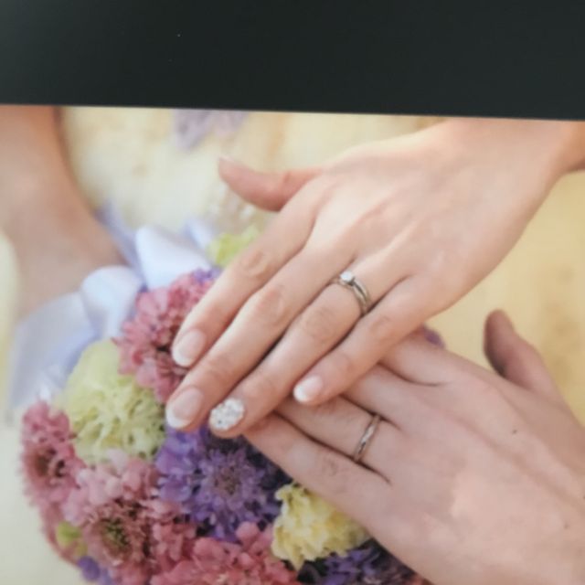 【ラザール ダイヤモンド(LAZARE DIAMOND)の口コミ】 結婚指輪は、婚約指輪との付け合わせがよく、ペアでお互い納得のいく指輪…