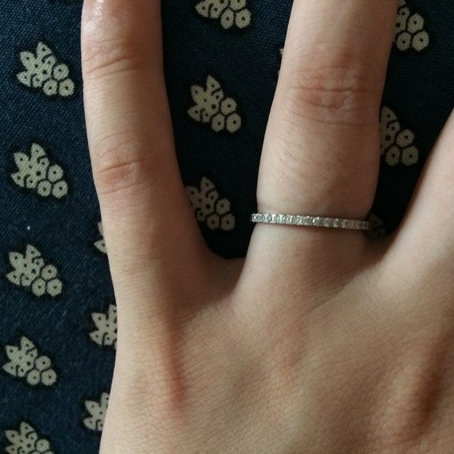 【サマンサティアラブライダル(Samantha Tiara Bridal)の口コミ】 元々サマンサが好きだったので、結婚指輪もサマンサでと思っていました。…