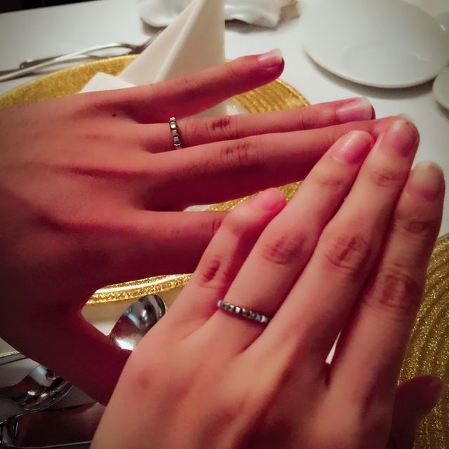 【ブシュロン(BOUCHERON)の口コミ】 よく見かけるような定番ものやシンプルなものは避けました。石がついてる…