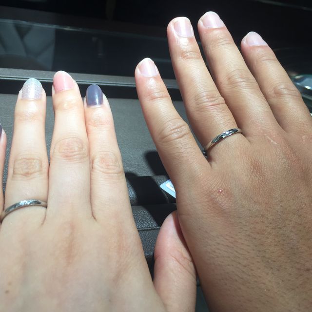 【アイプリモ(I-PRIMO)の口コミ】 シンプルで、かつダイヤモンドの輝きも欲しかったのでとても悩みましたが…