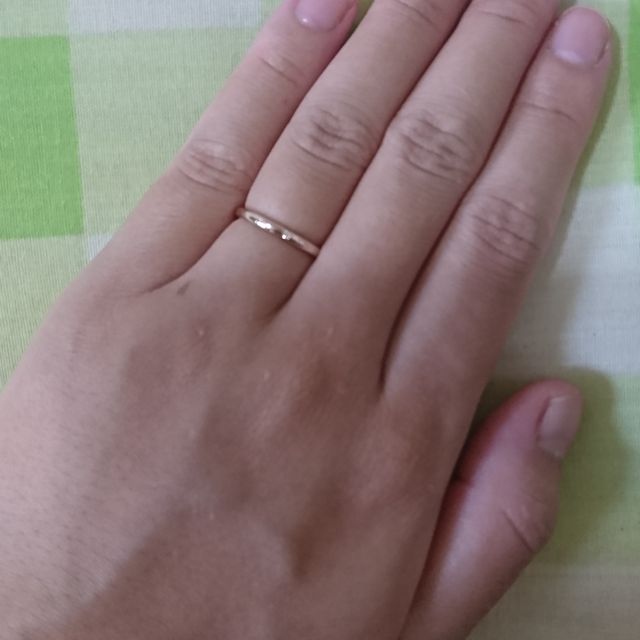 【アイプリモ(I-PRIMO)の口コミ】 シンプルで細身でストレートラインの指輪を探したところ、フィルセティが1…