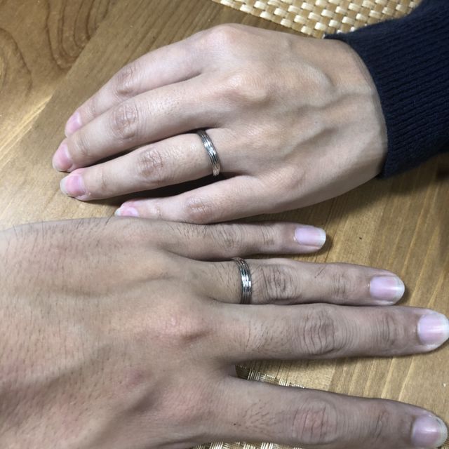 【PILOT BRIDAL(パイロットブライダル)の口コミ】 材質(pt999)、強度、つけ心地。どれをとっても文句なしで、納得して決める…