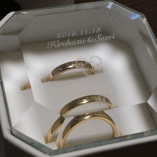 【4℃ BRIDAL(ヨンドシーブライダル)の口コミ】 夫婦揃ってディズニーが好きなので、ディズニーデザインの指輪が欲しく探…