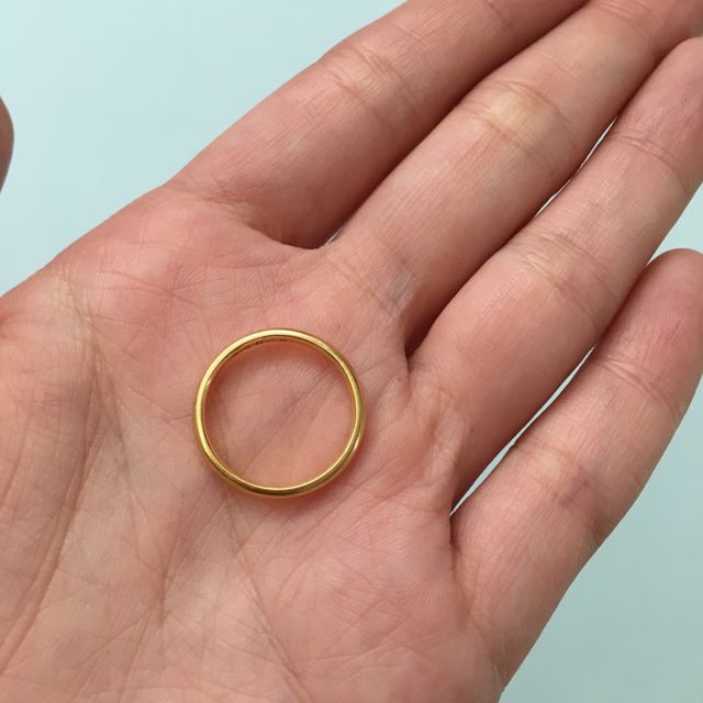 【ケイウノ ブライダル(K.UNO BRIDAL)の口コミ】 普段ゴールドの指輪をするためゴールドでシンプルで探していた、立地もよ…