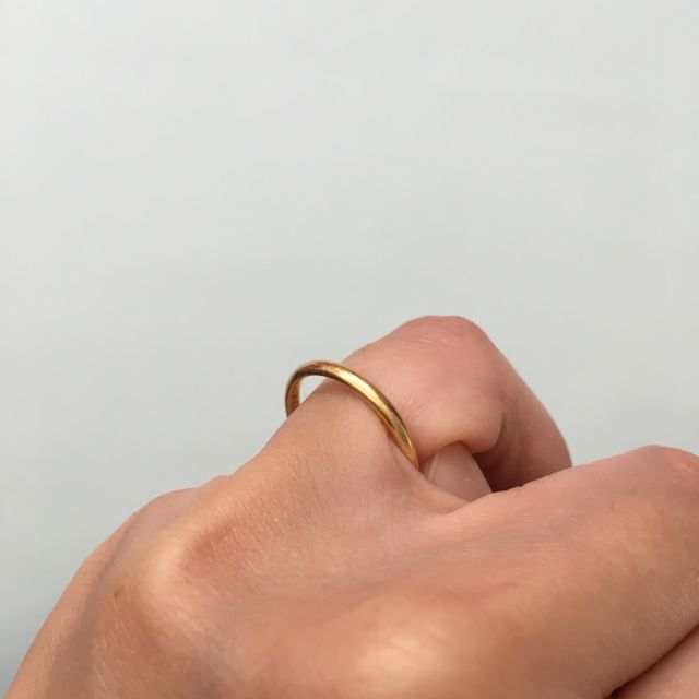 【ケイウノ ブライダル(K.UNO BRIDAL)の口コミ】 普段ゴールドの指輪をするためゴールドでシンプルで探していた、立地もよ…