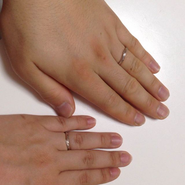 【ケイウノ ブライダル(K.UNO BRIDAL)の口コミ】 ブランドや形などは二人で決めていたため何店か見に行きましたが、金額を…