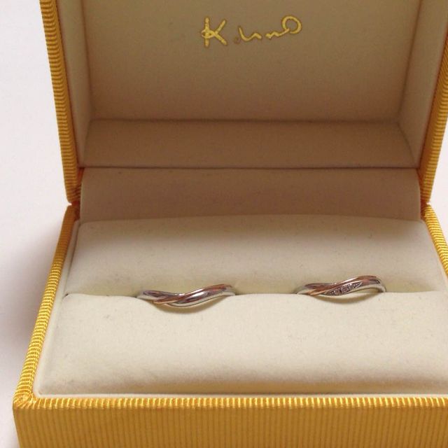 【ケイウノ ブライダル(K.UNO BRIDAL)の口コミ】 ブランドや形などは二人で決めていたため何店か見に行きましたが、金額を…