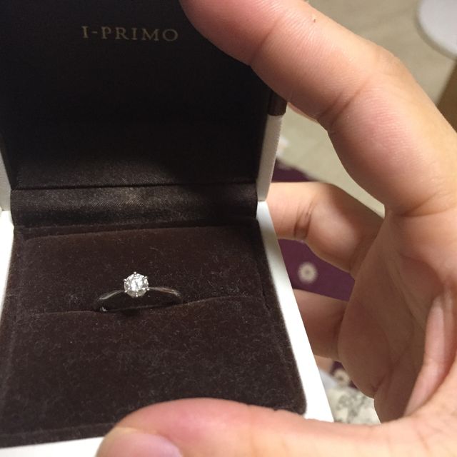 【アイプリモ(I-PRIMO)の口コミ】 現在の旦那がサプライズで贈ってくれたもの。ネットで購入できるため、恥…