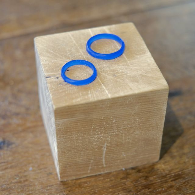 【uchimari(ウチマリ)の口コミ】 結婚指輪のブランドにこだわりがなく、きらきらしたものよりシンプルであ…