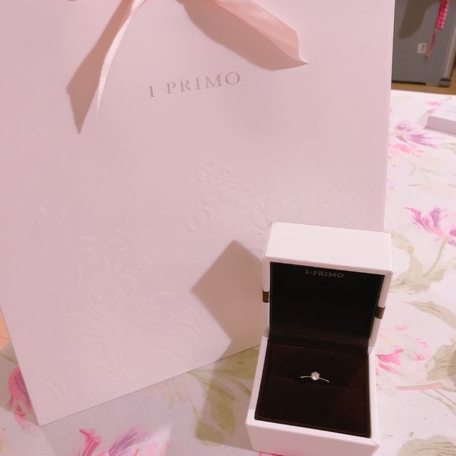 【アイプリモ(I-PRIMO)の口コミ】 結婚指輪と重ね付けをし、毎日付けていたいと言っていた彼女のために1番オ…