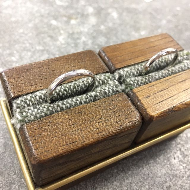 【ついぶ工房の口コミ】 自分で作った方が指輪に対して愛着が湧くと思い、
都内で手作りの指輪が作…