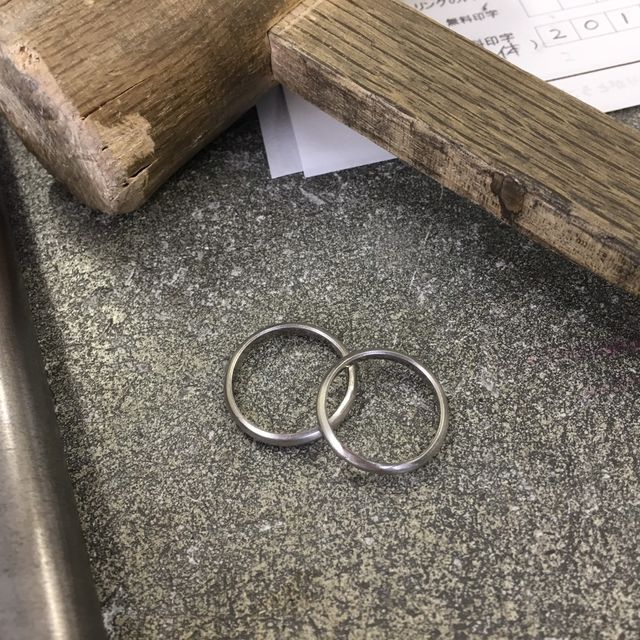 【ついぶ工房の口コミ】 自分で作った方が指輪に対して愛着が湧くと思い、
都内で手作りの指輪が作…