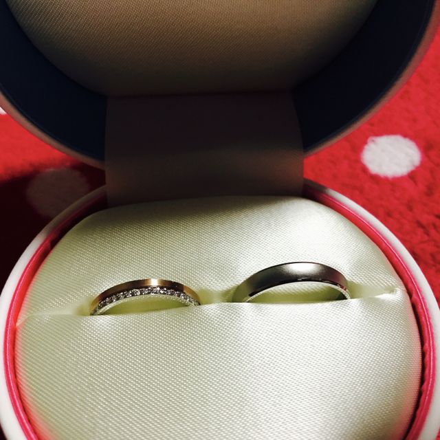 【COCKTAIL(カクテル)の口コミ】 色んな指輪を試着して、しっくりくるのがコレだった！
控えめだけど主張し…