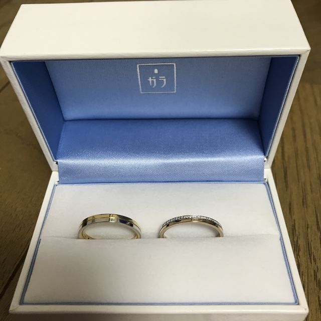 【GALA JEWELRY(ガラジュエリー)の口コミ】 婚約指輪はいらなかったので、エタニティリングと色はピンクゴールドが希…