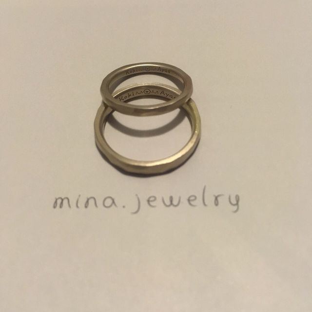 【mina.jewelry(ミナジュエリー)の口コミ】 世界で１つのオリジナル指輪が作れるお店というところです。
また、金の種…
